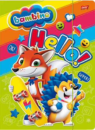 Teczka z gumką BAMBINO A4