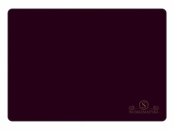 PODKŁADKA NA BIURKO MATA ROBOCZA BORDOWA A4 SNUMIZMATYKA