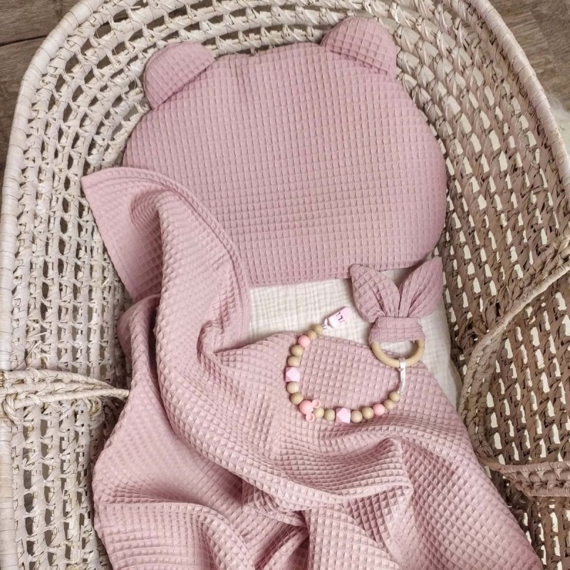 Zestaw prezent BABYSHOWER - różowy