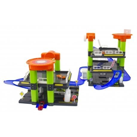 MOCHTOYS NOWOCZESNY MEGA GARAŻ 2+3 POZIOMY PARKING