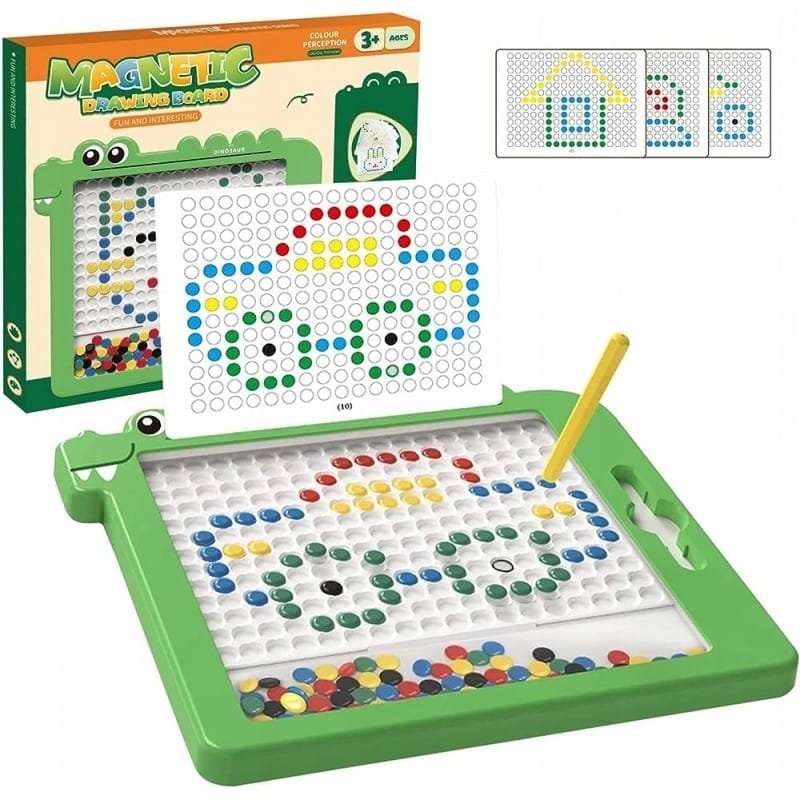 Tablica Magnetyczna dla Dzieci Montessori MagPad Dinozaur WOOPIE 