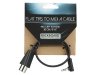 Płaski kabel TRS-MIDI typ A ROCKBOARD (30cm)