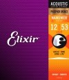 Struny ELIXIR NanoWeb Phosphor Bronze (12-53)