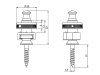 Blokowane zaczepy paska SCHALLER S-Locks L (N)
