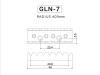 Blokada strun GOTOH GLN-7 7str (GD)