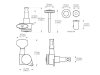 Klucze blokowane VPARTS Pro VGN-P7SC (GD, 6L)