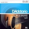 Struny D'ADDARIO 80/20 Bronze Wound EJ11 (12-53)