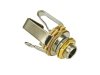 Gniazdo jack stereo 6,3mm VPARTS EJ-30 (GD)