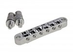 Mostek tune-o-matic 6,3mm VPARTS VLB-003 (CR)