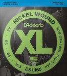 Struny D'ADDARIO Nickel EXL165 (45-105)