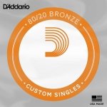 Pojedyncza struna D'ADDARIO 80/20 Bronze 024w