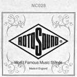 Pojedyncza struna w z owijką  ROTOSOUND Roto 028w