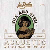 Struny LA BELLA 710L Silk & Steel (11-51) 