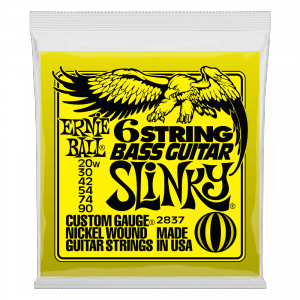 Struny ERNIE BALL 2837 Bass Slinky (20-90) 6str