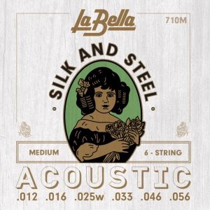 Struny LA BELLA 710M Silk & Steel (12-56)