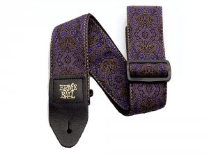 Pasek gitarowy ERNIE BALL Purple Paisley Jacquard