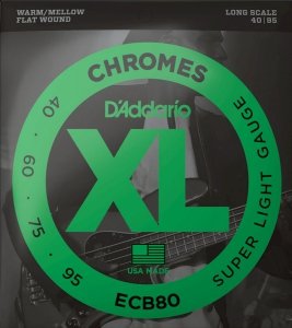 Struny D'ADDARIO Chromes ECB80 (40-95)