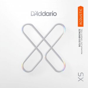 Pojedyncza struna D'ADDARIO XS 80/20 Bronze 047w