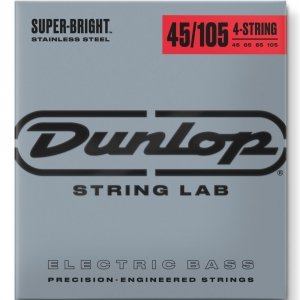 Struny DUNLOP Super Bright Steel (45-105)