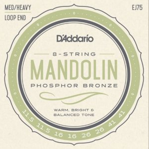 Struny do mandoliny D'ADDARIO EJ75 (11,5-41)