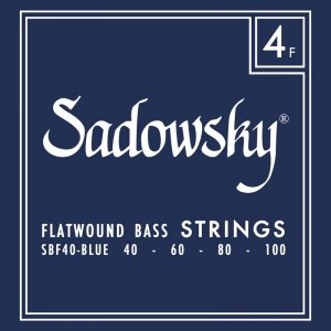 Struny SADOWSKY Blue Flatwound Bass (40-100)