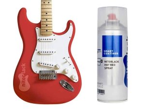 Lakier nitrocelulozowy NITORLACK (Hot Rod Red)