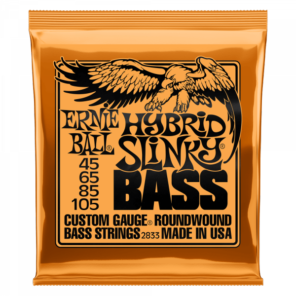 Struny ERNIE BALL 2833 Bass Slinky (45-105)