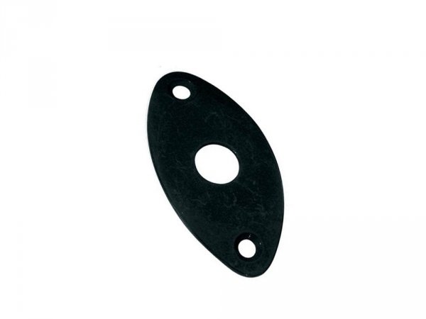 Płytka gniazda jack VPARTS Oval VJP-003 (BK)