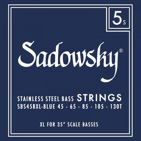Struny SADOWSKY Blue Stainless Taper (45-130) 5str