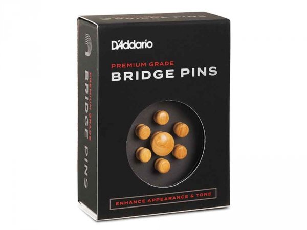 Drewniane kołki mostka D'ADDARIO PWPS6