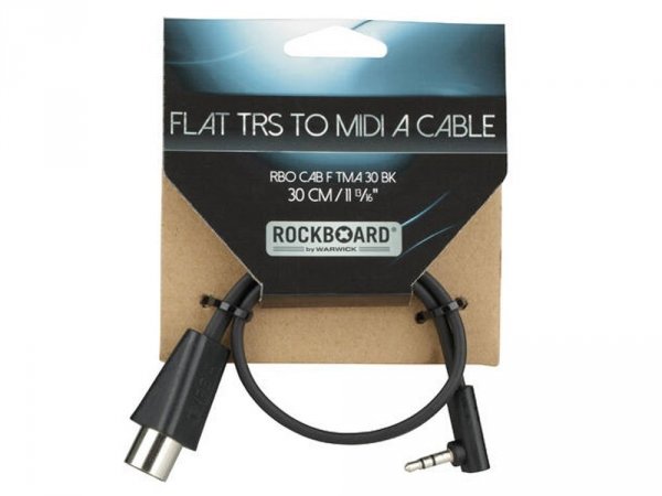 Płaski kabel TRS-MIDI typ A ROCKBOARD (30cm)