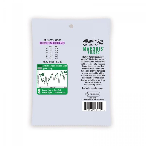 Struny MARTIN Marquis Bronze MA175S (11-52)