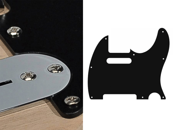 Pickguard BOSTON 62 TE 1-warstwowy (BM)