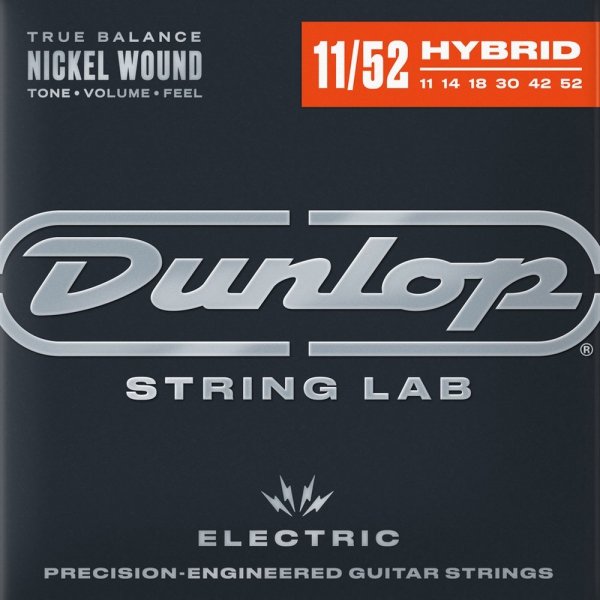 Struny DUNLOP Nickel Plated Steel (11-52)