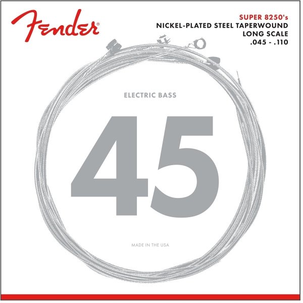 FENDER Super 8250M Nickel-Plated (45-110)