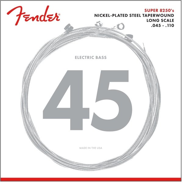 FENDER Super 8250M Nickel-Plated (45-110)