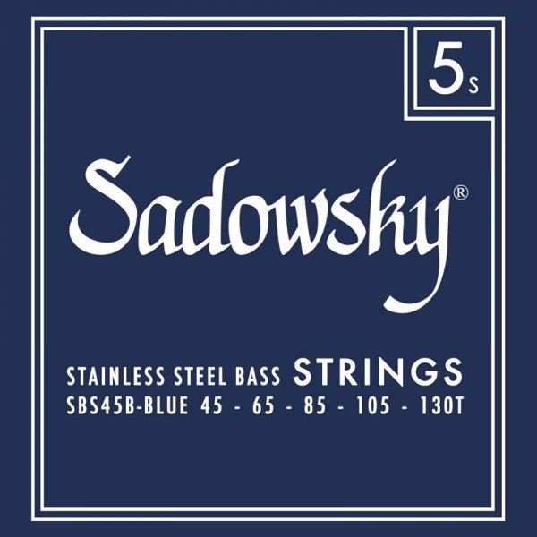 Struny SADOWSKY Blue Stainless Taper (45-130) 5str