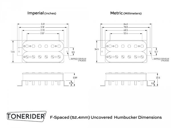 TONERIDER Firepower F-spaced (RZ, bridge)