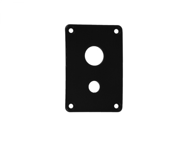 Płytka na 2 gniazda jack VPARTS JP-16 (BK)