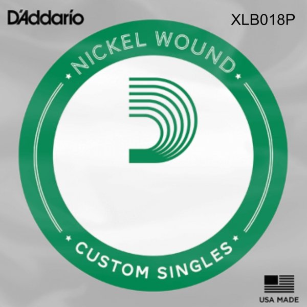 Struna do basu D'ADDARIO XL Plain Steel 018p