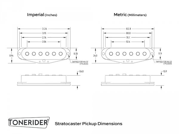 TONERIDER Nashville 60's Tele Set (N)
