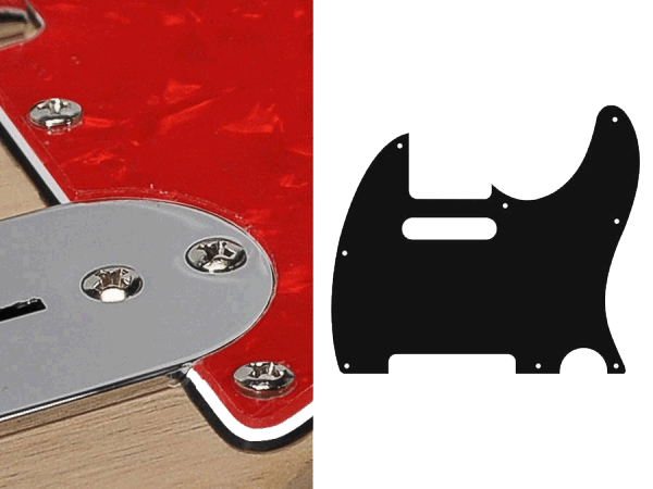 Pickguard BOSTON 62 Tele 3 warstwowy (PR)