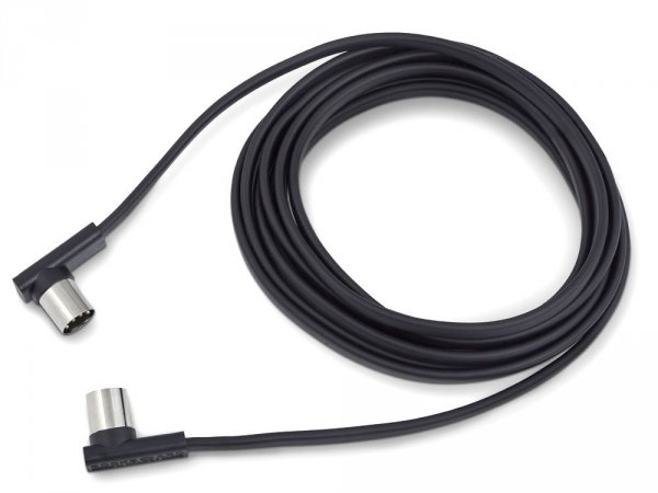 Płaski kabel MIDI ROCKBOARD Flat BK (5m)