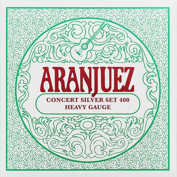 Struny ARANJUEZ AR-400 Concert Silver Hard
