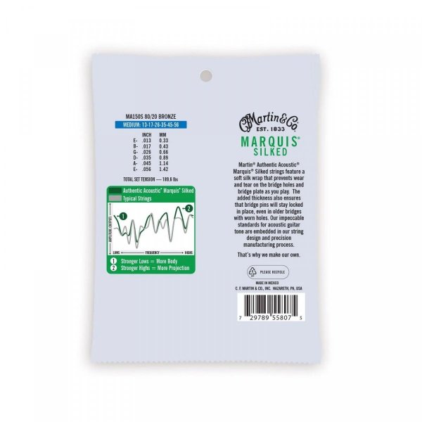 Struny MARTIN Marquis Bronze MA150S (13-56)