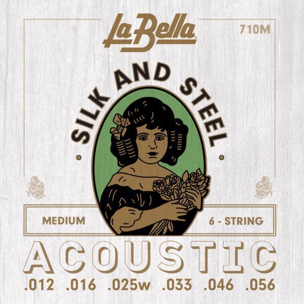 Struny LA BELLA 710M Silk &amp; Steel (12-56)