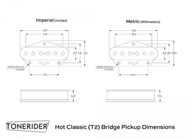 TONERIDER Hot Classics Tele Set (ON)