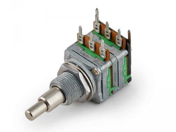 Potencjometr MEC 852B25 podwójny B25K / B25K