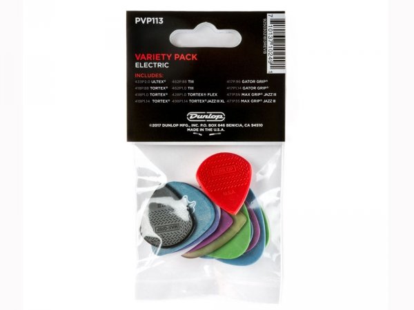 Kostki DUNLOP Electric Pick Variety Pack