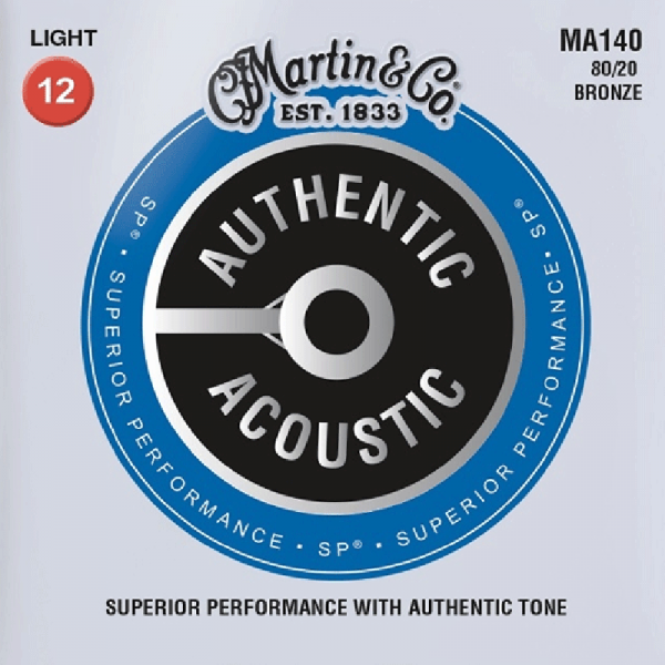 Struny MARTIN Authentic SP Bronze MA140 (12-54)